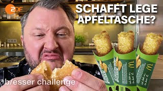 Apfeltaschen Apokalypse: Sebastian kämpft mit kultiger McDonald's Nachspeise | b/esser challenge