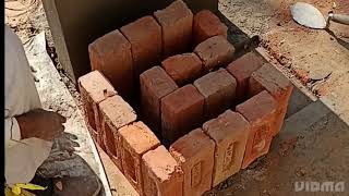 How to make stove with cement (सीमेंट का देशी चूल्हा कैसे बनाएं) #cemetcholha #homemade