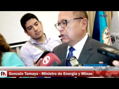 MINEM - Gonzalo Tamayo, Ministro de Energía y Minas - Línea de Transmisión Aguaytía-Pucallpa