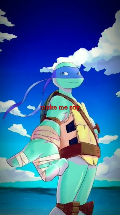 I can't decide between this and another picture #leo #tmnt #2012 #hot #edit #leonardo #tmnt2012
