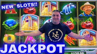 I Won JACKPOT On NEW SLOTS At Casino - Live Gambling