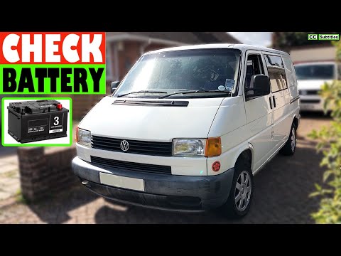 VW T4 Battery Location and How to check Battery on VW T4 Transporter plus Top Tip