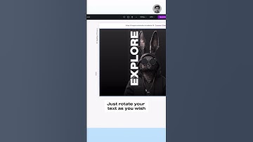 Transform Your Text with Wix Studio’s One-Click Rotation Feature!