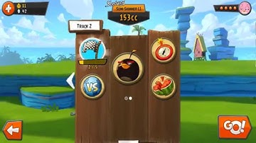 Angry Birds Go! Walkthrough Gameplay - Seedway Track 2 - Time Boom for Android/IOS:iPad/iPhone/iPod