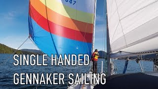 Life is Like Sailing  Single Handed Gennaker Sailing