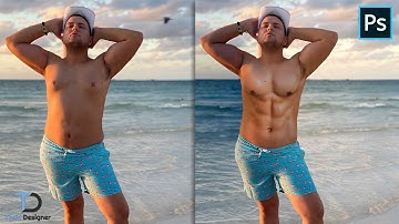 How To Make 6 Pack ABS In Photoshop | Photoshop Tutorial