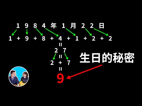 你出生那一天隱藏著一段重要信息，生日的秘密 | 老高與小茉 Mr & Mrs Gao