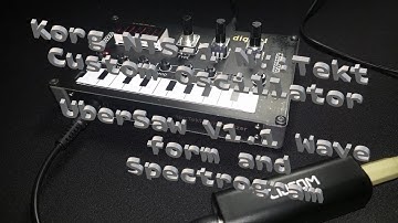 UberSaw v1.1: Waveform and Spectrogram (Audio Sample Only)