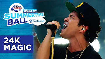 Bruno Mars - 24K Magic (Best of Capital's Summertime Ball) | Capital