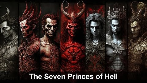 Exploring the Mythology of 7 Princes of Hell: Mythological Demons of Sin and Temptation