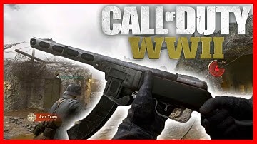 COD WWII - PPSH-41 ON POINTE DU HOC GAMEPLAY!!