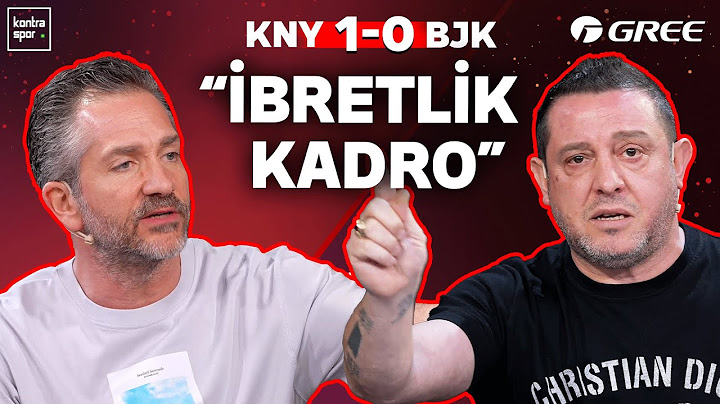 CANLI | Konyaspor - Beşiktaş Maç Sonu | Nihat Kahveci, Nebil Evren | Kontratak
