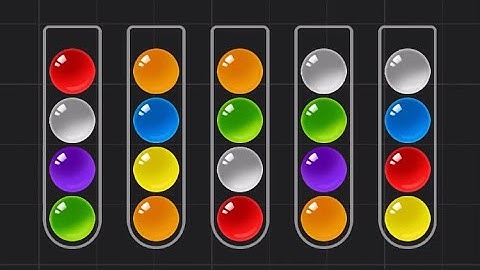 Ball Sort Puzzle - Color Game Level 99 Solution