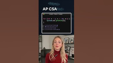 APCSA Practice: What Will This For Loop Output? | SAT & AP Computer Science Tips #java