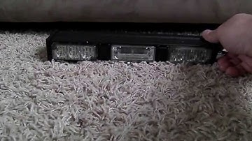 Whelen Dominator D3 custom LED dashlight