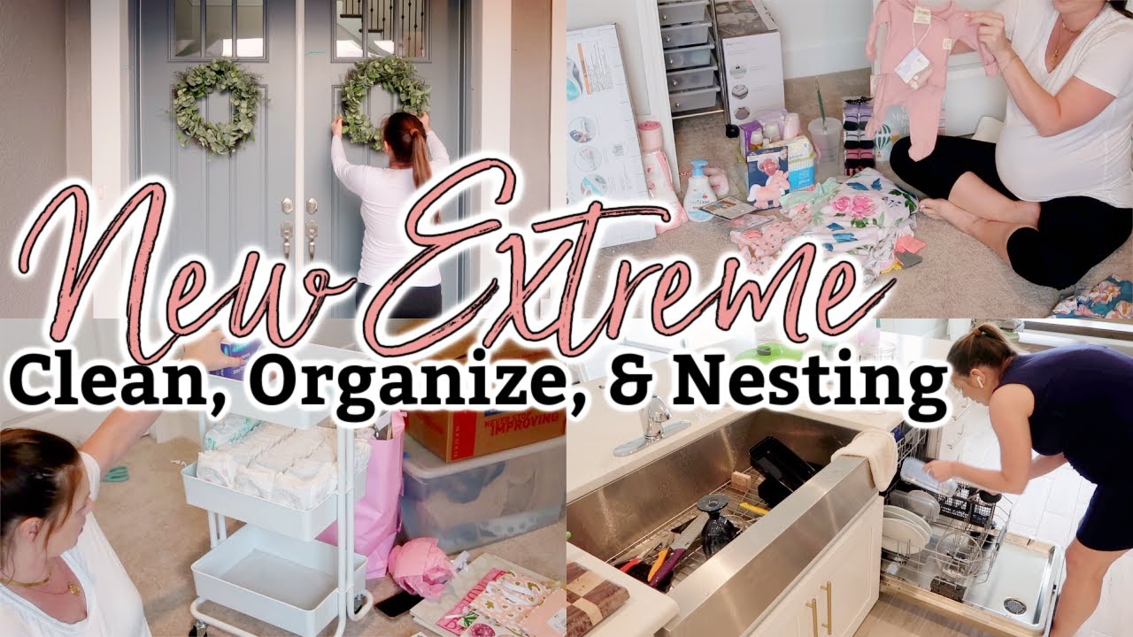 NEW HOUSE EXTREME CLEAN + ORGANIZE WITH ME