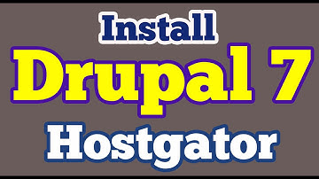 Install Drupal 7 on Hostgator cPanel using Quick-Install