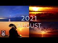 水辺の空の光景☀４Kタイムラプス動画☀2021年8月＜Part1＞