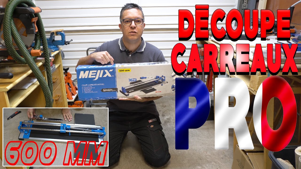 MEJIX - DCP 600 MASTER SERIES DECOUPE CARRELAGE 🇫🇷