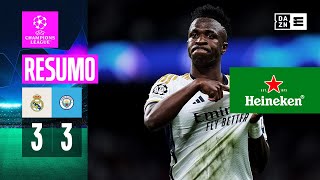 Resumo | Real Madrid 3-3 Man City | Champions League 23/24