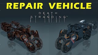 How to Repair Vehicle/Bike in Death Stranding (Where to Find Garage) screenshot 3