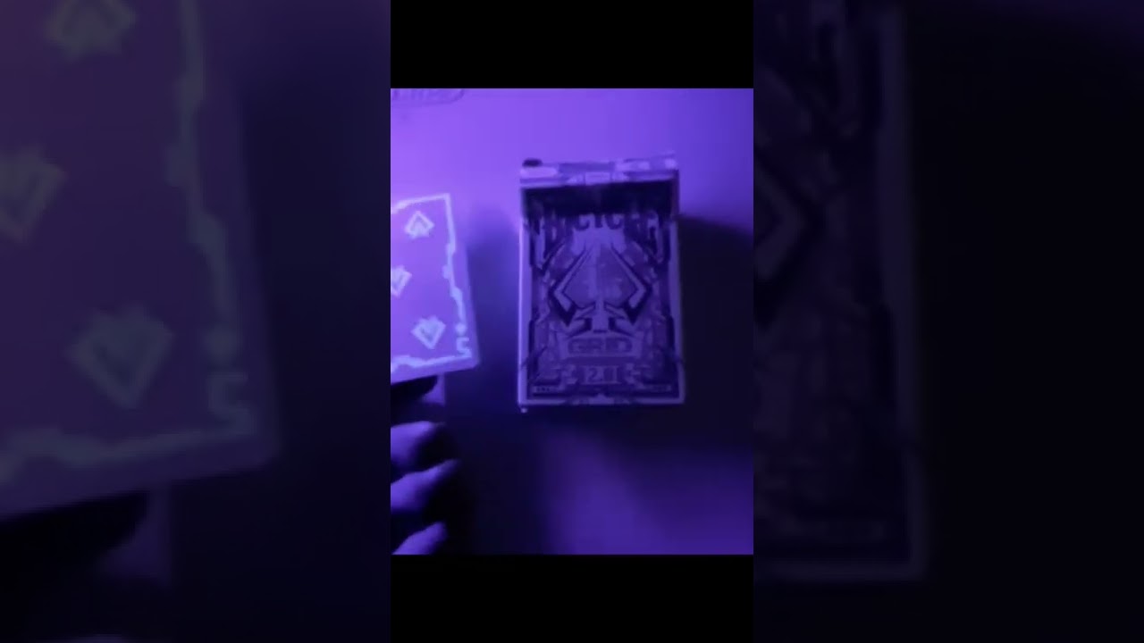 Bicycle GRID 2.0 Playing Cards (from light 2 UV)