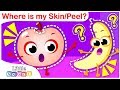 Apples & Bananas | Where is my Peel? Where is my Skin? Nursery Rhymes and Word Play by Little Angel