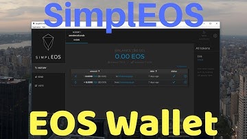 SimplEOS Wallet Setup - EOS Wallet By EOSRio