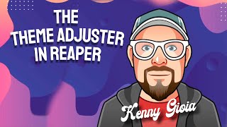 The Theme Adjuster in REAPER