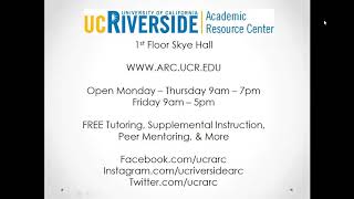 Academic Resource Center