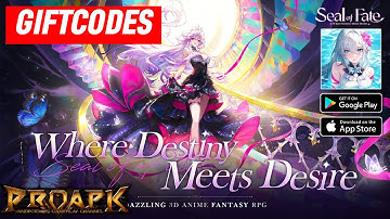 Seal of Fate Gameplay Android / iOS (Global Launch) + Gift Codes 🎁🎁🎁
