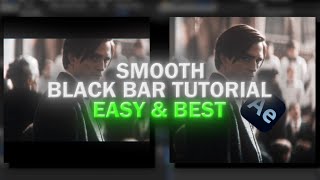 how to make Smooth Black Bars I After Effects Tutorial