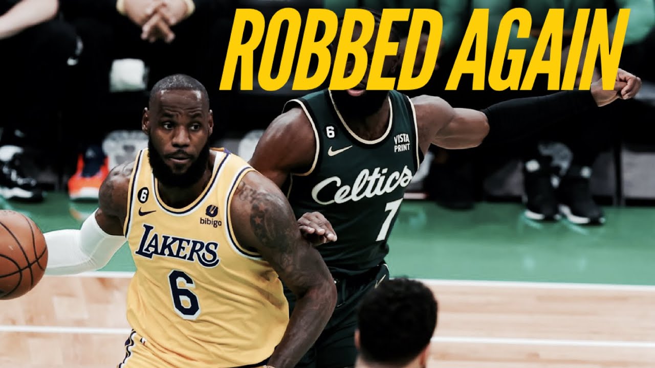 Lakers vs. Celtics Final Score: Officials steal the show in L.A. loss -  Silver Screen and Roll