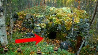 I FOUND AN UNTOUCHED WWII GERMAN DUGOUT. I CLIMB INSIDE / WWII METAL DETECTING