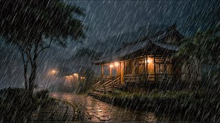 🔴HEAVY RAIN & THUNDER | Rain Sounds For Sleeping | Reduce your Stress with NATURAL RAIN