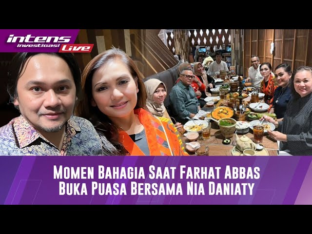 Live Bahagianya Farhat Abbas Buka Puasa  Bersama Nia Daniaty dan Keluarga class=