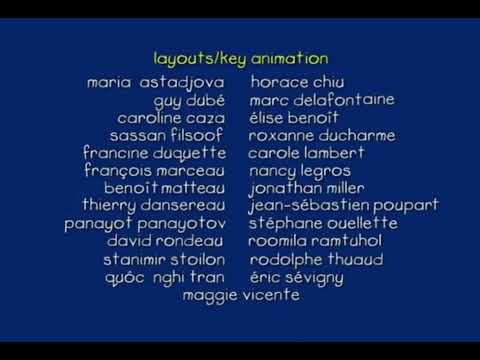 3 Caillou Credits Reversed