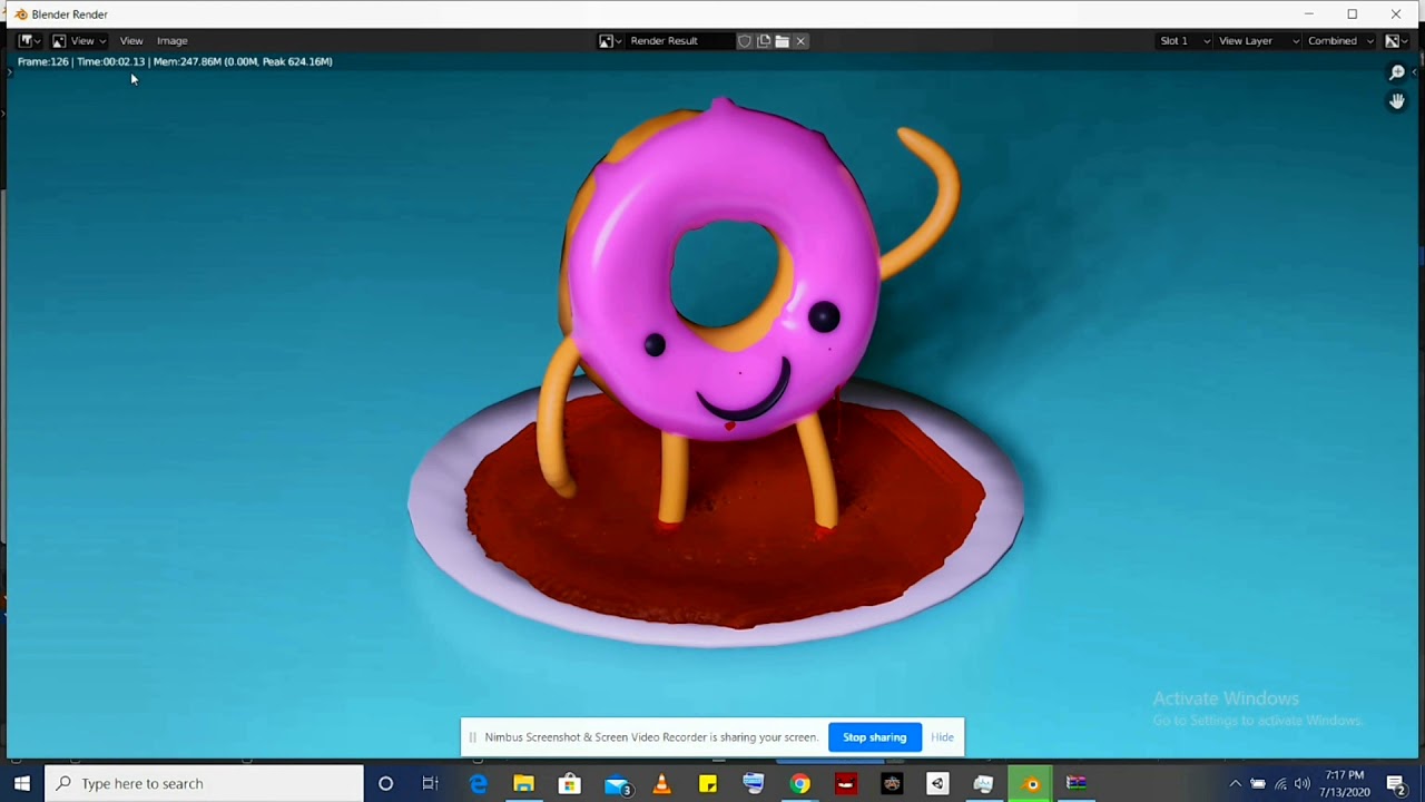 A short timelapse of eevee render output testing - YouTube