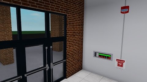 ROBLOX Coast Senior High School Fire Alarm System Test