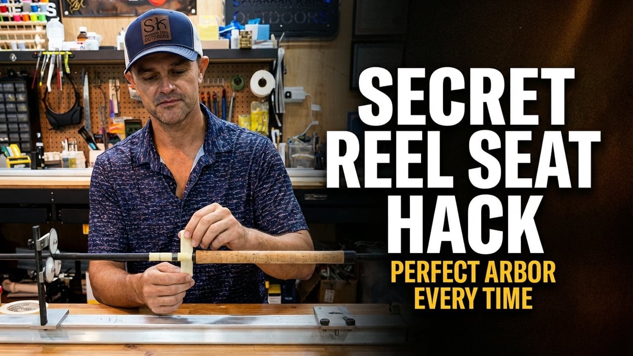 How to Install a Fishing Rod Reel Seat
