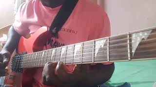 Highlife guitar practice with pentatonic scale