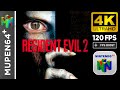 Resident Evil 2 (Mupen64Plus) 4K 60ᶠᵖˢ | 120 FPS Boost | Emulador N64