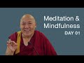 Meditation  mindfulness  day 01