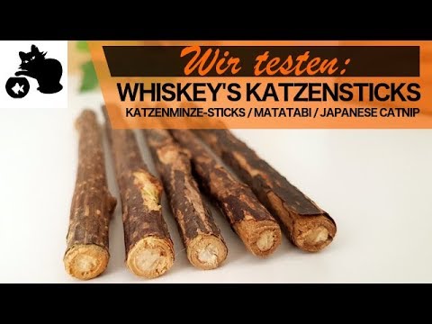 ?Whiskey's Katzensticks im Test + Verlosung - Matatabi Sticks / Katzenminze-Sticks