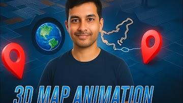 MAP Animation Video Kaise Banaye | How To Make MAP Animation