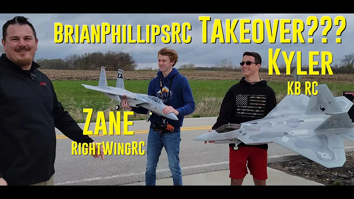 BrianPhillipsRC Takeover?!? - Kyler's F22 + Zane's...
