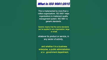 QUALITY MANAGEMENT SYSTEM | Principles of QMS ISO 9001 #shorts #safetyfirstlife #QMS Bright Side