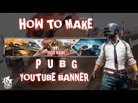 HOW TO MAKE PUBG GAMING  CHANNEL BANNER (PIXELLAB  BANNER  TUTORIAL) 