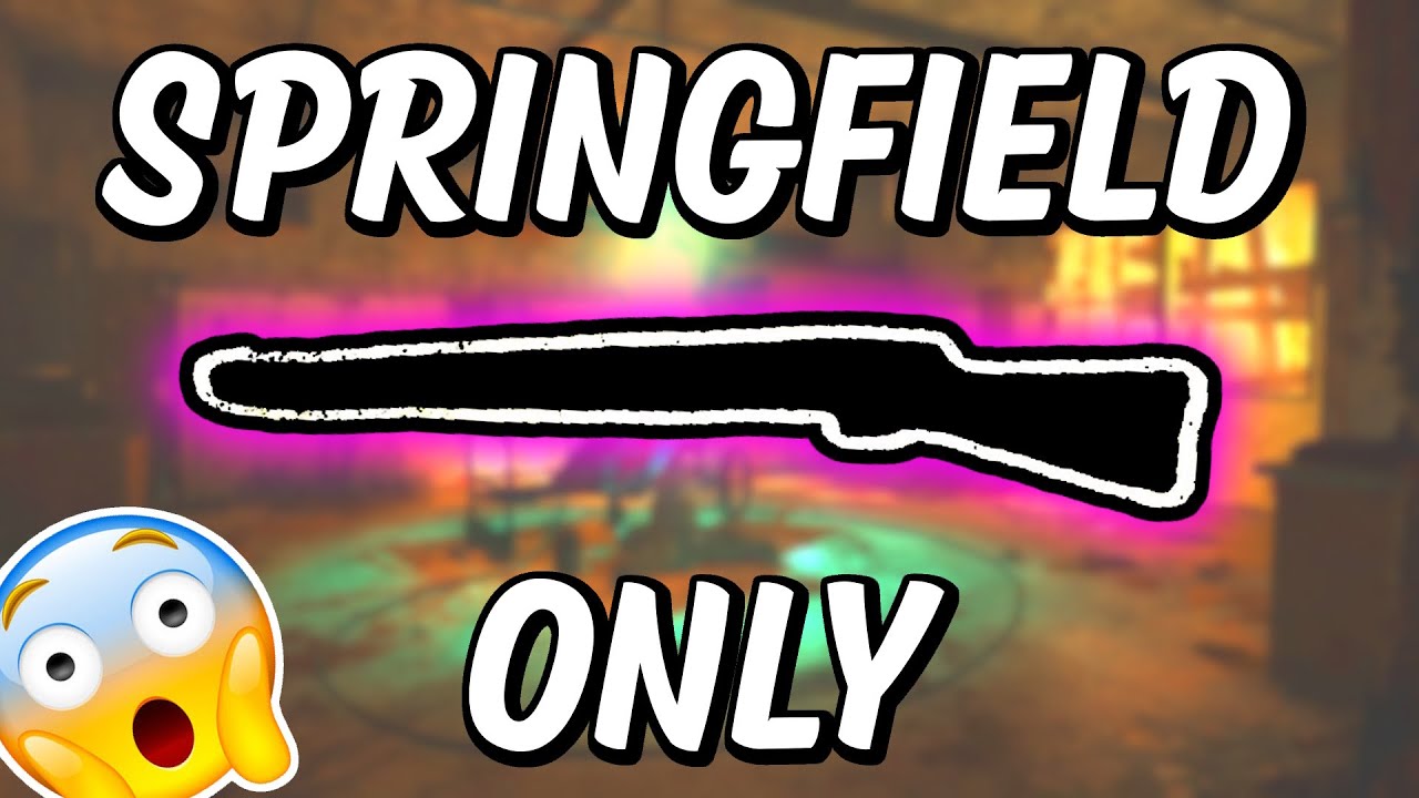 CoD Zombies But You Can Only Use The Springfield