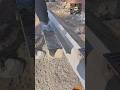 Linear Trench Drain Installation for Surface Water Control #9work #youtubeshorts